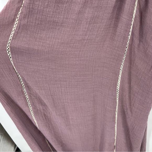 Wishlist purple spaghetti strap v neck dress with lace - Picture 5 of 7